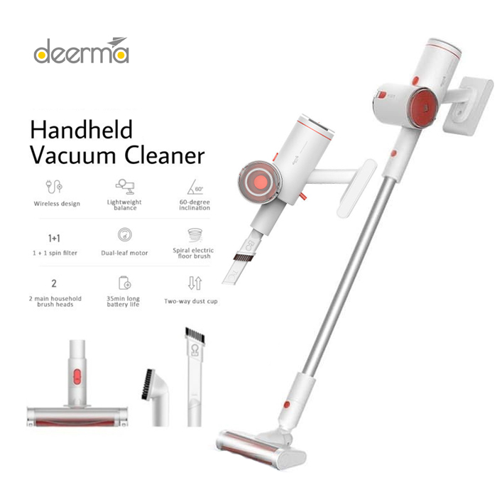 Deerma Vacuum Cleaner Handheld Wireless - VC25PLUS / VC25 PLUS
